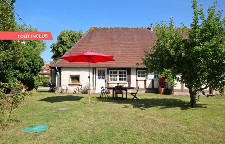 G&icirc;te n&deg;1501 Hardencourt-Cocherel - Eure - Maison c&ocirc;t&eacute; jardin