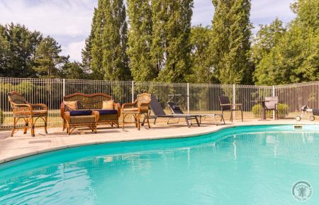 Piscine sécurisée Gîte n°1554 Saint-Étienne-l'Allier - Eure - Piscine sécurisée